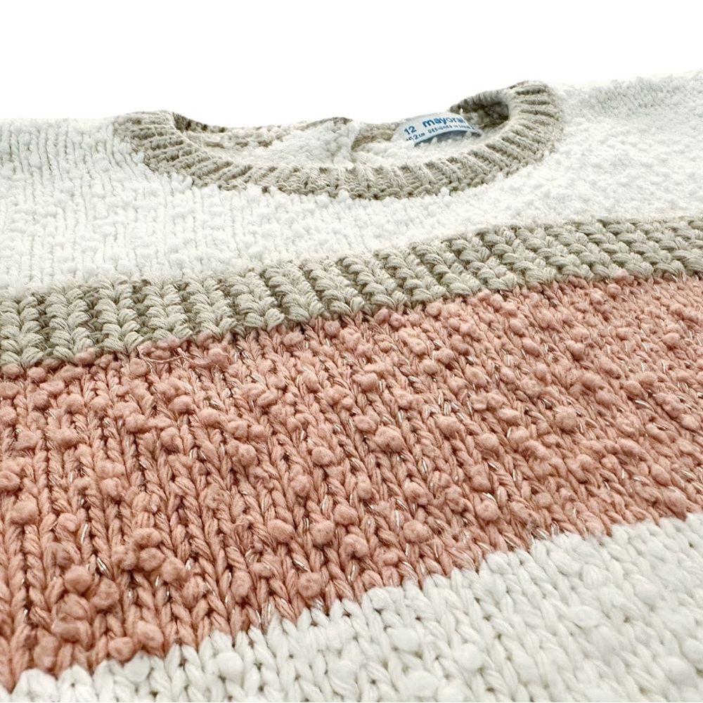 Mayoral | Knitted Striped Sweater (12 yrs) - Picture 2 of 7